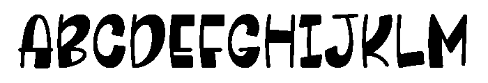Pepperwish Font UPPERCASE