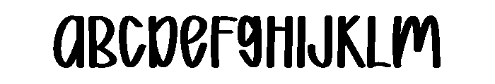 Peppry Font UPPERCASE