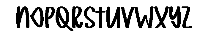Peppry Font UPPERCASE