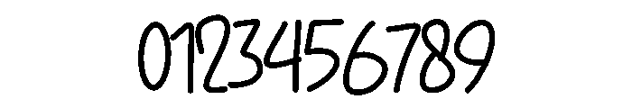 Peppy Font OTHER CHARS