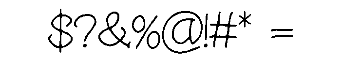 Pequi Font OTHER CHARS