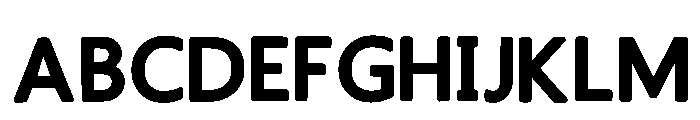 Perfect Aesthetic Regular Font UPPERCASE