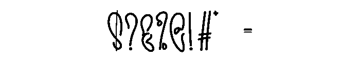 Perfect Beach Font OTHER CHARS
