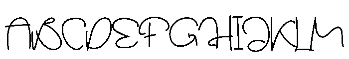 Perfect Beach Font UPPERCASE