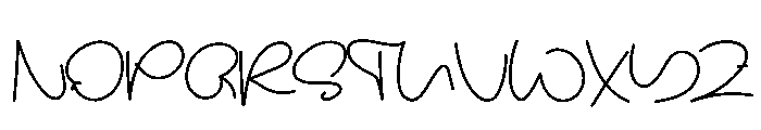 Perfect Beach Font UPPERCASE