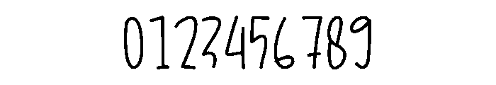 Perfect Brush Font OTHER CHARS