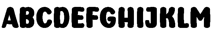Perfect Cookie Regular Font UPPERCASE