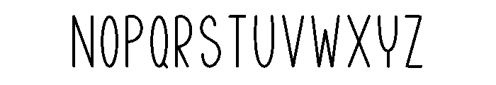 Perfect Designer Font UPPERCASE
