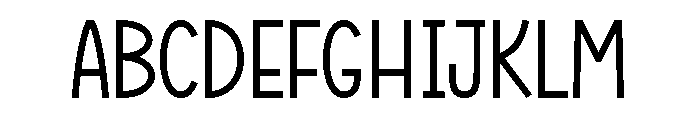 Perfect Festival Font UPPERCASE