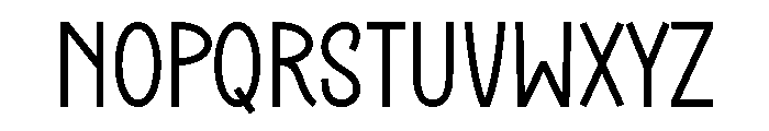 Perfect Festival Font LOWERCASE