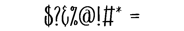 Perfect Holiday Regular Font OTHER CHARS