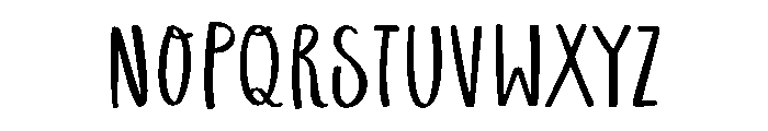 Perfect Holiday Regular Font UPPERCASE