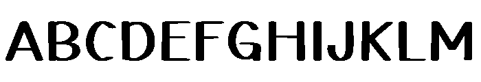 Perfect Monday Font UPPERCASE