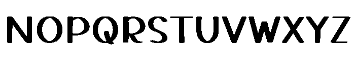 Perfect Monday Font UPPERCASE