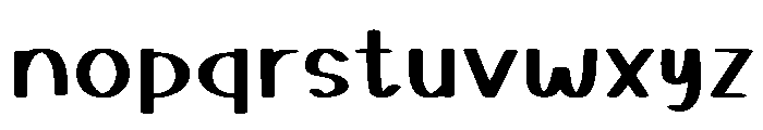Perfect Monday Font LOWERCASE