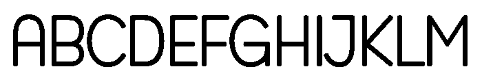 Perfect Podcast Font UPPERCASE