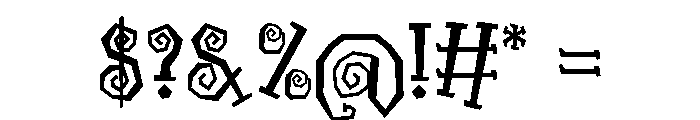 Perfect Round Font OTHER CHARS
