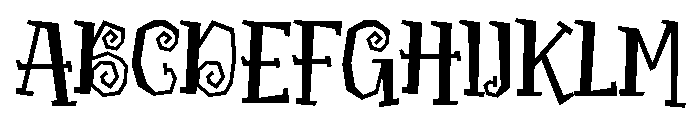 Perfect Round Font UPPERCASE