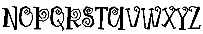 Perfect Round Font UPPERCASE