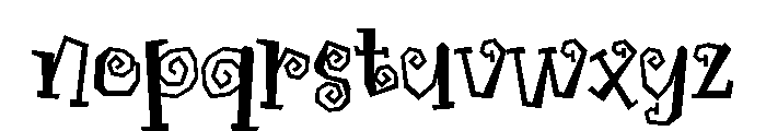 Perfect Round Font LOWERCASE