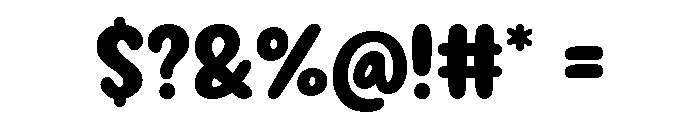 Perfect Saturday Font OTHER CHARS