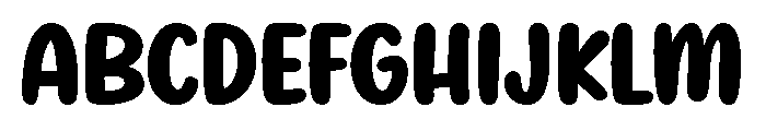 Perfect Saturday Font UPPERCASE