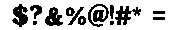 Perfect Serenity Font OTHER CHARS