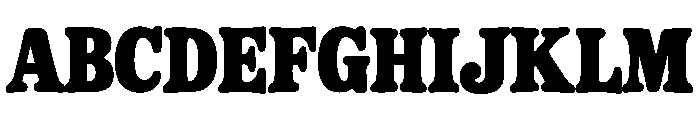 Perfect Serenity Font UPPERCASE
