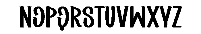 Perfect Sunrise Font UPPERCASE