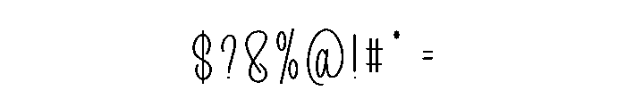 Perfect Valentine Font OTHER CHARS