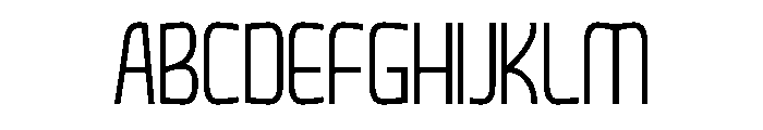 Perfect Xoliday Light Font UPPERCASE