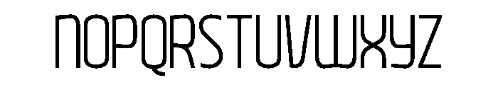 Perfect Xoliday Light Font LOWERCASE