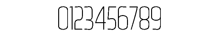 Perfect Xoliday Thin Font OTHER CHARS