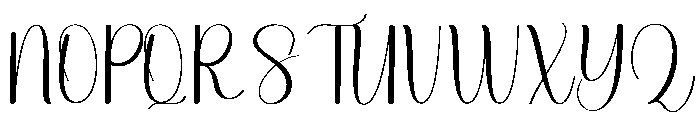 Perfectly Birthday Font UPPERCASE