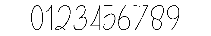 Perfectly Wonderful Font OTHER CHARS