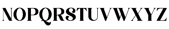 Perfina Regular Font UPPERCASE