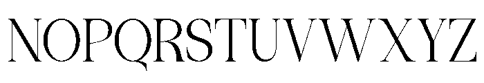 Pergale Regular Font UPPERCASE