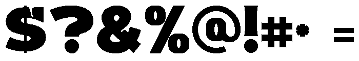 Periskop Font OTHER CHARS