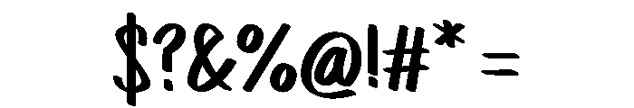 Perla Font OTHER CHARS