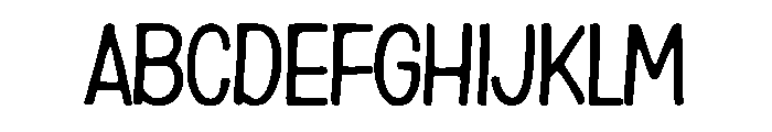 Perminant Marker Font UPPERCASE