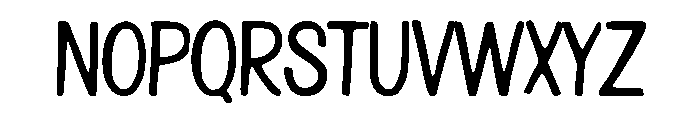 Perminant Marker Font UPPERCASE