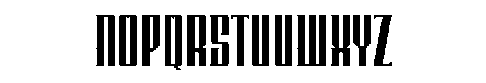 PerrowntRegular Font LOWERCASE
