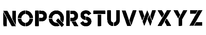 Perry Regular Font UPPERCASE