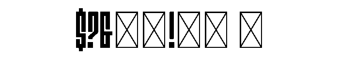 Persegai Font OTHER CHARS
