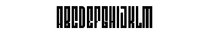 Persegai Font UPPERCASE