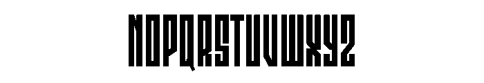 Persegai Font UPPERCASE