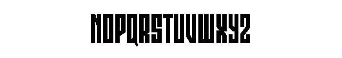Persegai Font LOWERCASE