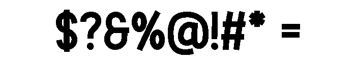 Persimonna Font OTHER CHARS