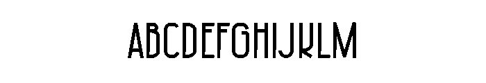 Personal Create Font UPPERCASE