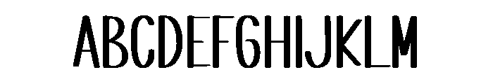Personal Planning Font UPPERCASE